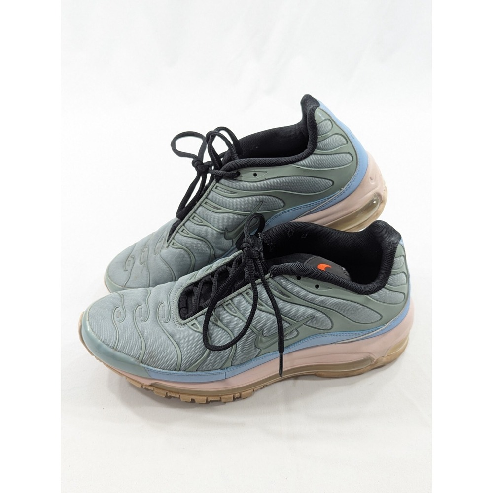 Nike Air Max 97 Plus Mens 10 Mica Green Barely Rose Running AH8144-300